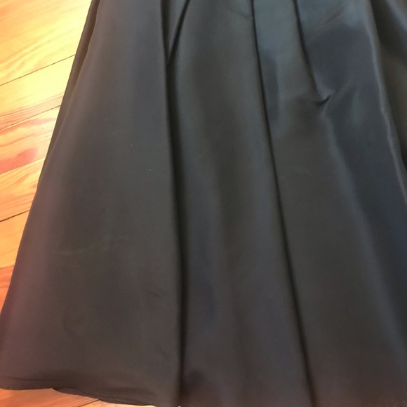 Vintage Gunne Sax Jessica McClintock Backless 80s Dress Goth Black NWT, Rosettes - Picture 15 of 16